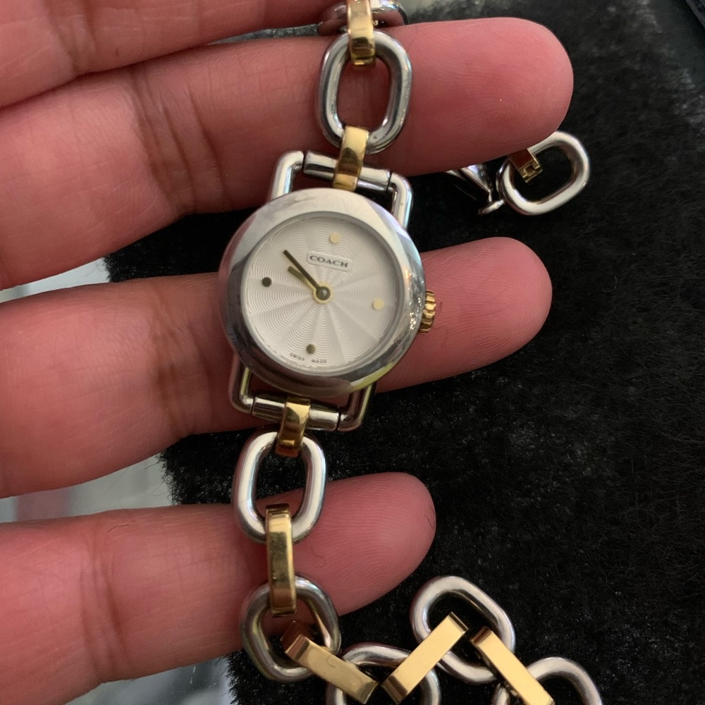 Coach  Two tone Watch Swiss By Japan